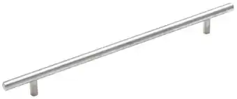 Walmart Amerock Bar Pulls 10-1/16 inch (256mm) Center-to-Center Stainless Steel Cabinet Pull offer