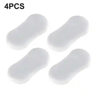 Walmart 4 Pcs Transparent Silicone Toilet Seat Bumper Protective Bumpers For Daily Use offer