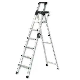 Walmart Cosco 8 Ft. Signature Series Aluminum Folding Step Ladder, 300 Lb. Type IA offer