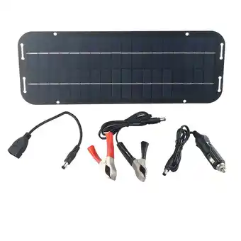 Walmart 60W Solar Panel 12V olt Trickle Battery Charger for Caravan Car Van Boat Kit offer