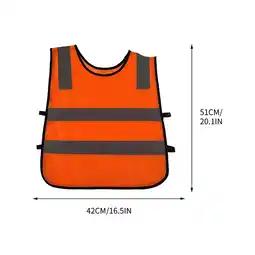 Walmart WNFJR Reflective Vest for Kids - Bright & Safe for Night Activities, Ideal for School & Outdoors offer