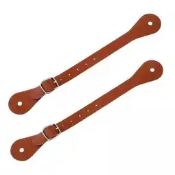 Walmart hengtong 3xSpur Straps Set of 2 Premium Boot Straps for Outdoor Equestrian Horse Riding Brown offer