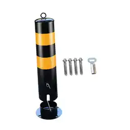 Walmart MAGIDEAL Steel Pipe Bollard Parking Barrier Lightweight Accessories 20x4.5inch offer