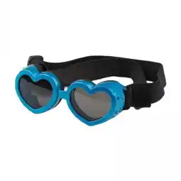 Walmart TOOYFUL 2xDogs Sun Glasses Windproof Heart-shaped Eye Protection Puppy Eyewear for Cat Blue offer