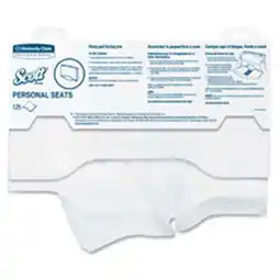 Walmart Kimberly-Clark Professional KCC07410CT Scott Personal Seats Seat Covers- 3000 Per Carton offer