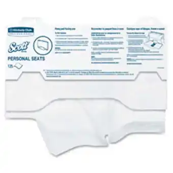 Walmart Kimberly-Clark Professional KCC07410CT Scott Personal Seats Seat Covers- 3000 Per Carton offer