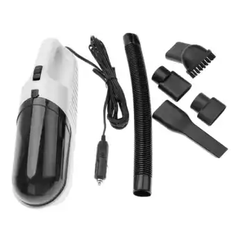 Walmart 12V Rechargeable Portable Wet/Dry Handheld Vacuum Cleaner for Car & Home - White offer