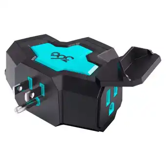 Walmart 360 Electrical Grounded 3 outlets Power Hub, Black & Teal offer