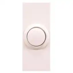 Walmart Heath Zenith SL-7393-02 Doorbell Wrls Push-Button Round, White offer