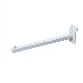 Walmart Econoco - EWH/12 - White 12 Square Tubing Faceout for Slatwall - Sold in Pack of 24 offer