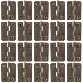 Walmart 20pcs Small Hinge Bird House Hinge Iron Folding Hinge Replacement Accessory offer