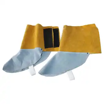 Walmart jiaping Welding Shoe Covers Anti Scald Easy to Wear Women Men Abrasion Resistant Welding offer