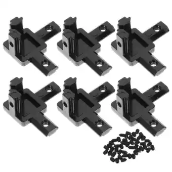 Walmart Hemoton 6pcs Corner Bracket 2020 Aluminum Extrusion 3-way Aluminum Corner Bracket offer