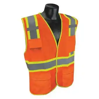 Walmart Condor High Visibility Vest,Orange/Red,2XL/3XL 53YN55 offer