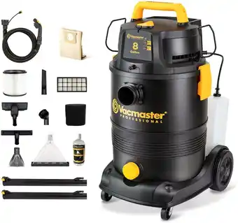 Walmart Vacmaster VK809PWR 0201 8 Gallon 5.5 Peak HP 3-in-1 Wet/Dry/Upholstery Shampoo Vacuum offer