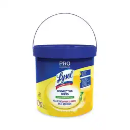 Walmart Lysol Wipes Lemon & Lime Blossom Bucket 2/800 ct offer