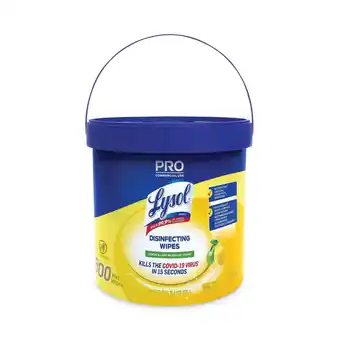 Walmart Lysol Wipes Lemon & Lime Blossom Bucket 2/800 ct offer