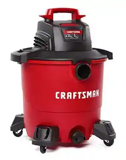 Walmart CRAFTSMAN CMXEVBE17590 9 Gallon, 4.25 HP, Electric Corded, Cartridge Wet/Dry Vacuum, 7 ft Hose, Red offer