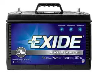 Walmart Exide Battery S31XHD Exide Sprinter Group 31 Battery offer