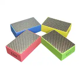 Walmart yotijay 4Pcs Hand Polishing Pads Trimming Practical Sturdy Easy to Use Reusable Grinding Mesh offer