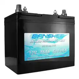 Walmart Banshee 34M-AGM-Banshee-03 BCI No. 34 Marine Starting & Deep Cycle Dual Terminal Sealed AGM Battery offer