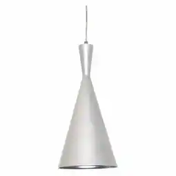 Walmart 1 Light Pendant, Matte White Silver - 1 100 Watt offer