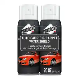 Walmart Scotchgard Auto Interior Fabric & Carpet Protector, Total 20 fl oz., 2 Cans offer