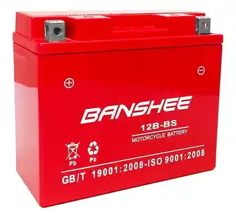 Walmart Banshee SLA AGM Battery 12V Automotive Battery Group Size 12B-BS, 175 CCA Top Post ATV offer