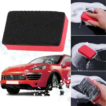 Walmart KIHOUT Flash Sales Car Wash Sponge Strip Car Pad Cleaning Eraser Wax Polishing Pad Tool offer