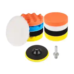 Walmart EHJRE 11 Pieces Car Polishing Sponge Pad Kits 3 inch for Car Detailing Polisher offer