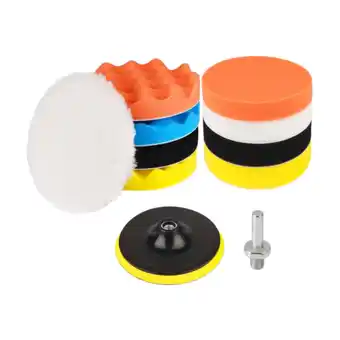 Walmart EHJRE 11 Pieces Car Polishing Sponge Pad Kits 3 inch for Car Detailing Polisher offer