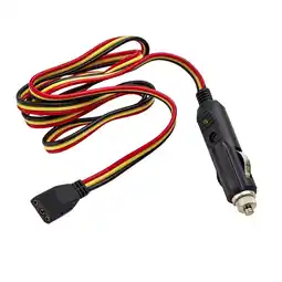 Walmart RoadPro RPPSCBH-3CP Platinum Series 3-Wire 3-Pin Plug 12V Plug Fused Replacement CB Power Cord offer