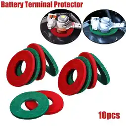 Walmart 10pcs BC2127 Battery Terminal Protector Anti Corrosion Auto Car Pad Gasket offer