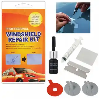 Walmart Car Windshield Repair Kit Cracked Glass Repair To Fix Auto Glass Windshield Crack Chip Crack offer