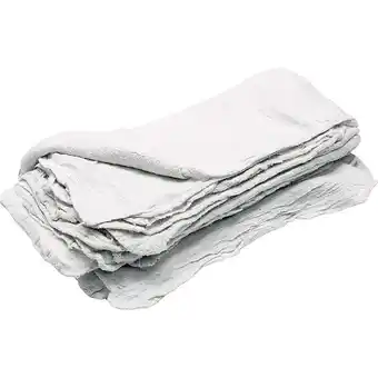 Walmart Allstar Performance Shop Towels White 25pk offer