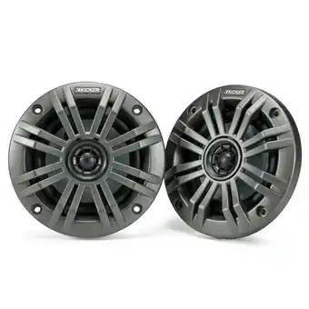 Walmart Kicker 45KM42 4 2-Ohm Marine Coaxial Speakers - Pair offer