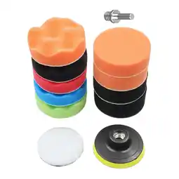 Walmart yotijay 12x Buffing Polishing Pads Automotive Polisher for Automotive Detailing 6inch offer