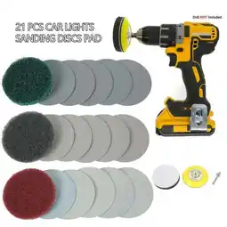 Walmart 21PCS 3 Buffing Waxing Polishing Sponge Pads Kit Tool For Car Polisher Drill offer