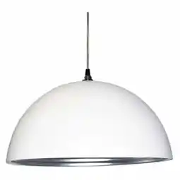 Walmart 1 Light Pendant, Matte White Silver - 1 100 Watt offer