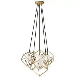 Walmart Thomson 6 Light Halogen Pendant Ceiling Light - Gold offer