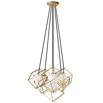 Walmart Thomson 6 Light Halogen Pendant Ceiling Light - Gold offer