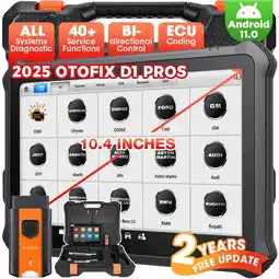 Walmart OTOFIX D1 PROS Bidirectional Scan Tool,40+ Services, Active Test, E'CU C0ding,CANFD & DOIP offer