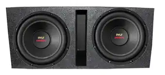 Walmart Pyle PLPW12D 12 3200W 4-Ohm DVC Car Subwoofer Sub and Dual Ported Enclosure offer