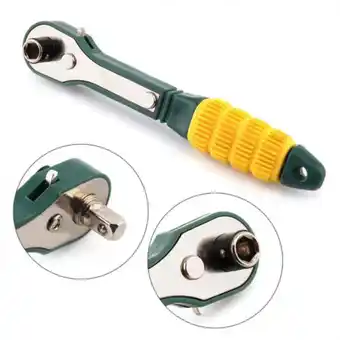 Walmart Kiplyki Mini 1/4 Head Screwdriver Pole 6.35mm Inner Hexagon Ratchet Socket Wrench Tools offer