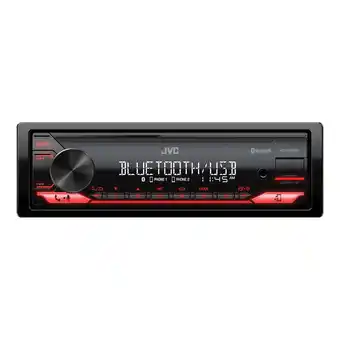 Walmart JVC KD-X280BT Car In-Dash Unit, Single-DIN Digital Media Receiver with Bluetooth, KD-X280BT offer