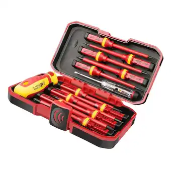 Walmart yotijay Insulated Screwdriver Set Electrician Electrical Screwdriver Set Multifunctional offer