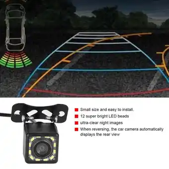 Walmart Zerodis Reversing Camera Car Rearview Camera HD Camera 12 LED Night View Reversing offer