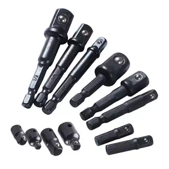 Walmart 12 Pack Sockets for Socket Connectors, Reducer Extension, Impact Hand Tool offer