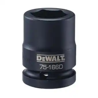 Walmart DeWalt DWMT75166OSP Metric Impact Socket, 6-Point, 3/4 In. Drive, 24mm - Quantity 1 offer