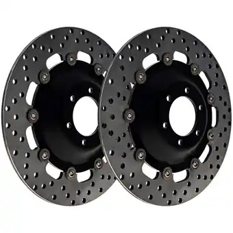 Walmart Niche Front Brake Rotor Set for Honda Goldwing 1000 45120-371-000 Motorcycle 519-CRT2595R offer